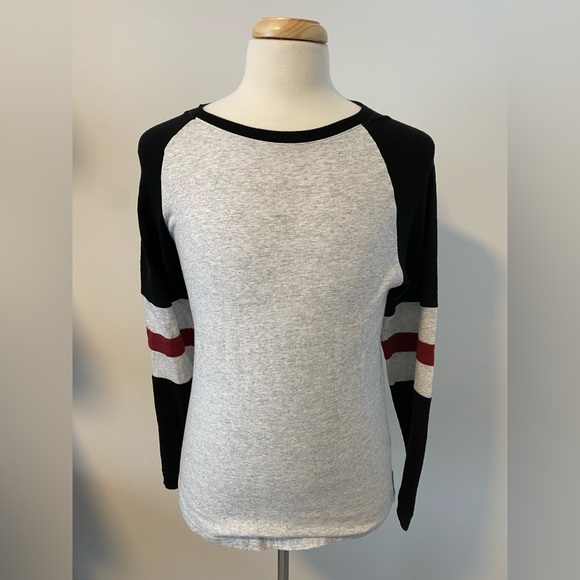 Simons LE31 Men’s Contrast Long Sleeve T-Shirt - Picture 1 of 4